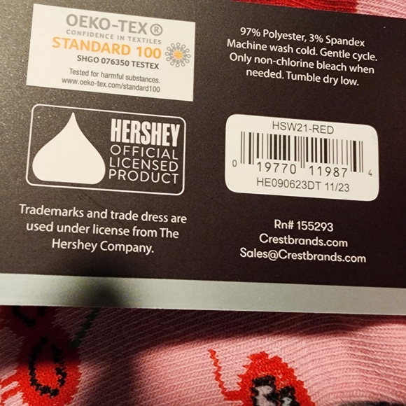 Fun Socks (2) Jolly Rancher and Twizzlers  socks - Picture 3 of 3